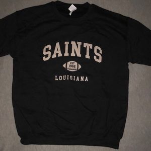 Saints crew neck (medium) *never worn*